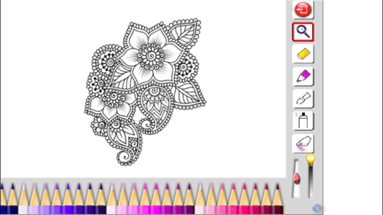 Adult Coloring book - Mandala, Flowers, Animals and Beautiful Patterns