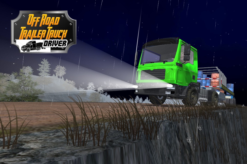 Off Road Trailer Truck Driver screenshot 3