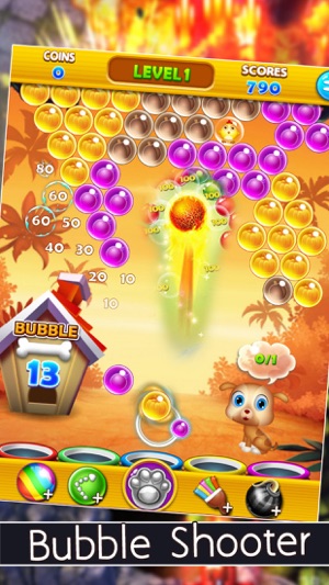 Bubble Shooter Deluxe - Land Pet Pop 201