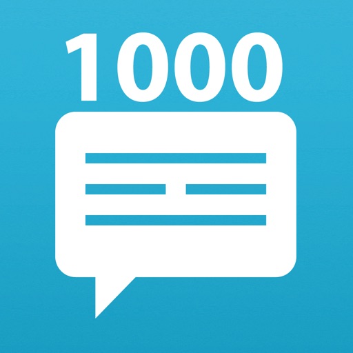 conversation shaker 1000 icon