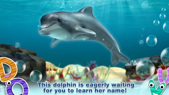 Alphabet in Sea World for Kids(圖2)-速報App