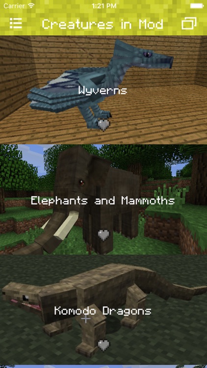 Creatures Mod for Minecraft PC Game Edition - Mods Pocket Guide