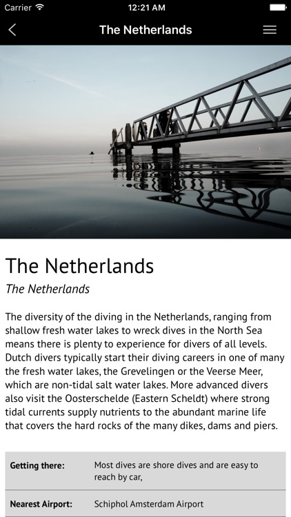 The Netherlands - Global Dive Guide