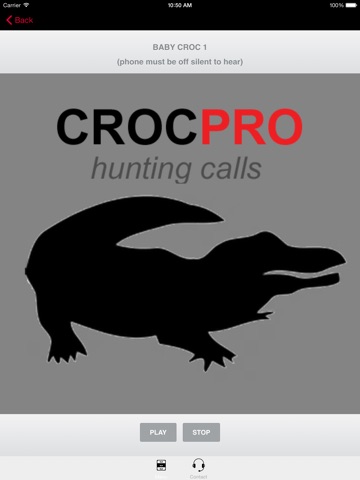 REAL Crocodile Calls & Crocodile Sounds! (ad free) BLUETOOTH COMPATIBLE screenshot 4