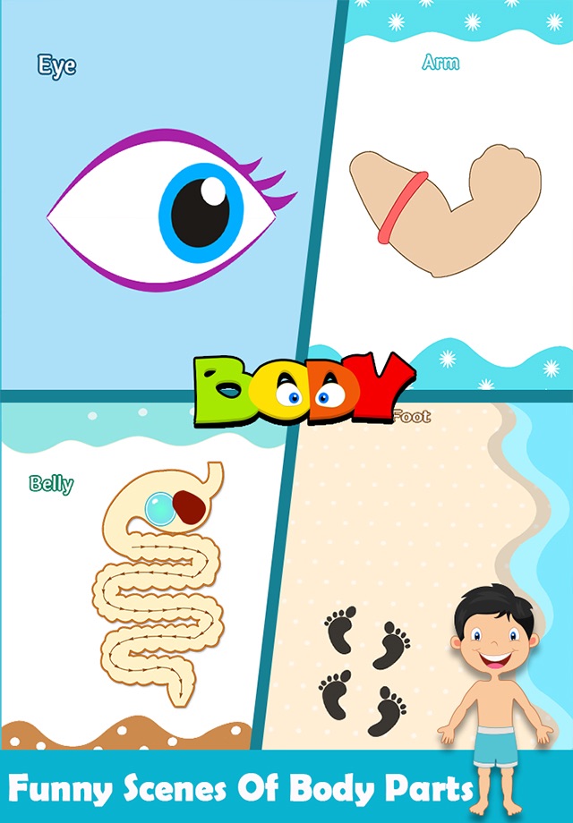 Learning Human Body Parts - Baby Learning Body Parts screenshot 3