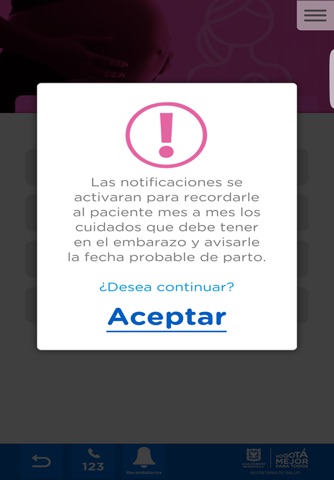 App Salud Bogotá screenshot 4