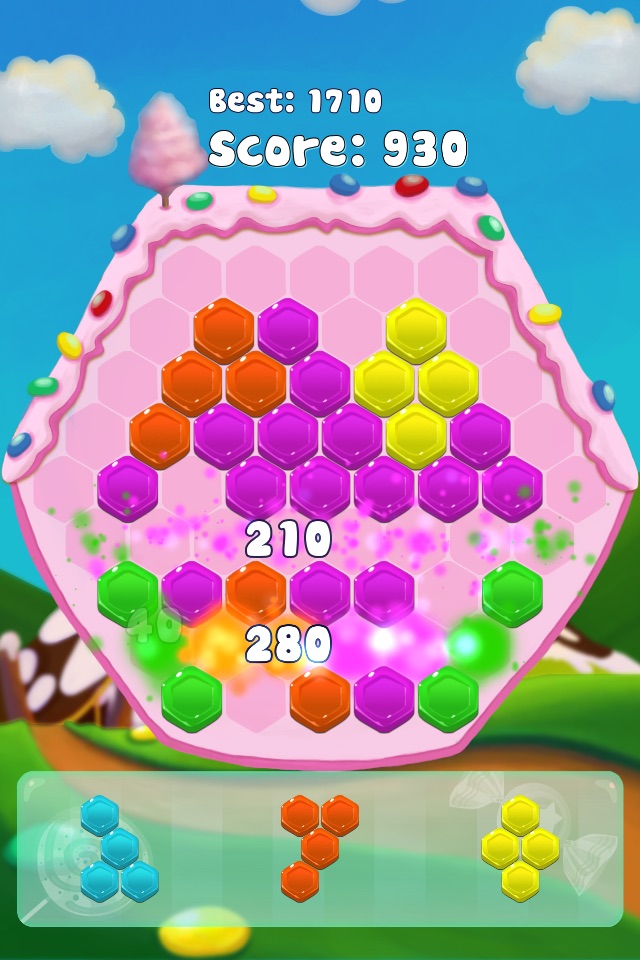 Jelly Crush Hexagon Puzzle Game screenshot 3