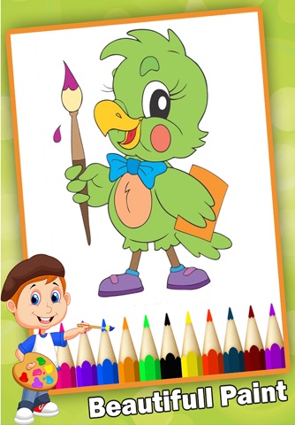 Cartoon Coloring Book - Free Coloring Book For Kids screenshot 4