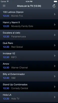 Screenshot 4 La Tele Perú PE iphone