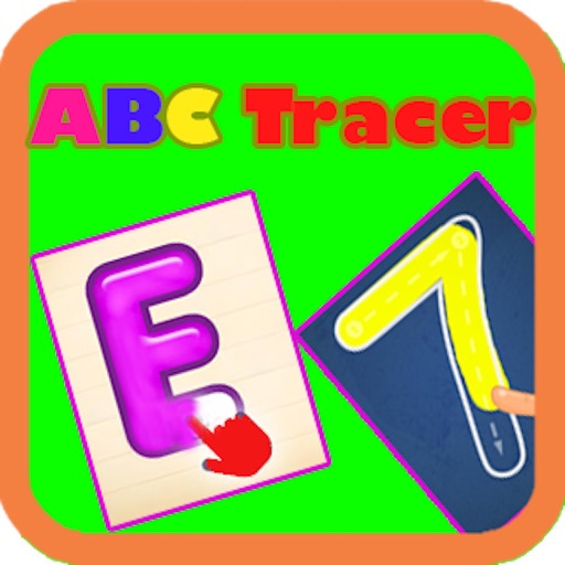 Abc Tracer Lte Flashcard Game With Coloring 123 Drawing  For Kids icon