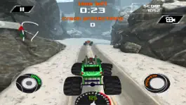 Game screenshot 3D Monster Truck Snow Racing- Extreme Off-Road Winter Trials Driving Simulator Game Free Version apk