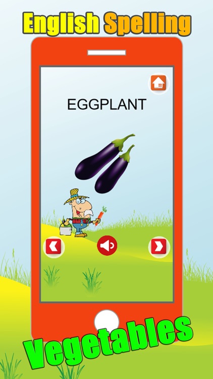 Practice Spelling Vegetables Words Games For Kids screenshot-3
