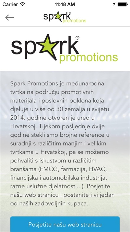 Spark Promotions Nogomet App