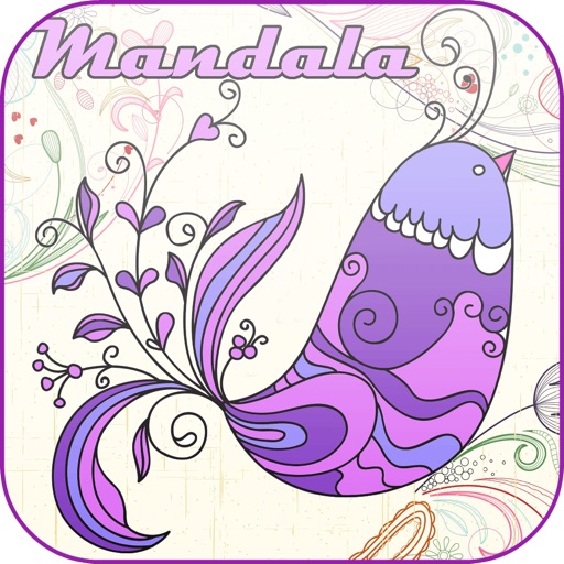 Mandala Colors Pages Therapy : Best Coloring Book For Stress Relieving Free Icon