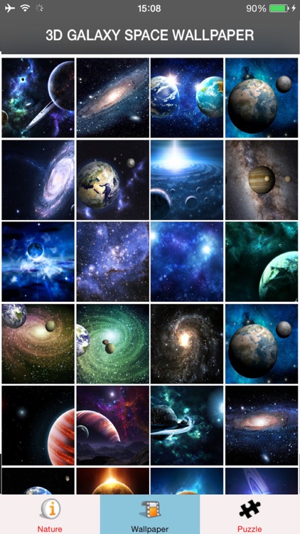 3D Galaxy Space Wallpaper