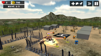 Jurassic Dino Defense 3D screenshot 1