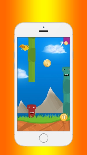 Floppy Dragon - The Ultimate Addicting Flappy Games!(圖1)-速報App