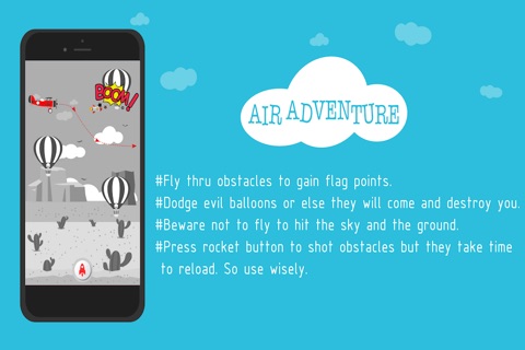 Air Adventure - Go on an adventure journey to save Sherly from evil on a plane screenshot 2