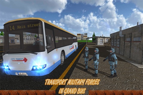 Army Transport Driving: Grand Truck & Bus Driver screenshot 3
