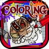 Coloring Book : Painting Pictures on Monsters and Beasts Cartoon for Pro
