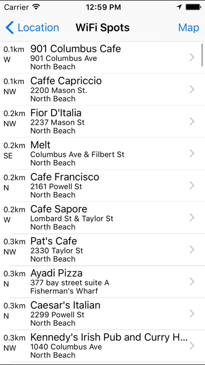 Free WiFi Cafe Spots