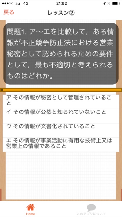 知的財産管理技能検定　２級学科試験