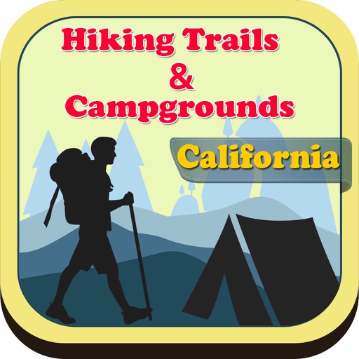 California - Campgrounds & Hiking Trails icon