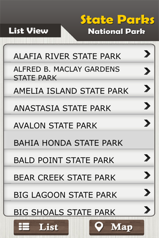 Florida State Parks & National Parks Guide screenshot 3