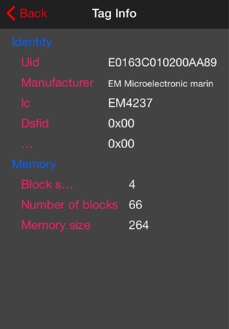 EM4237PocketReader screenshot 4