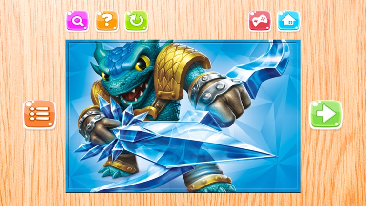 Cartoon Puzzle For Kid – Jigsaw Puzzles Box for Skylanders Edition - Kid Toddler and Preschool Education Games screenshot-4