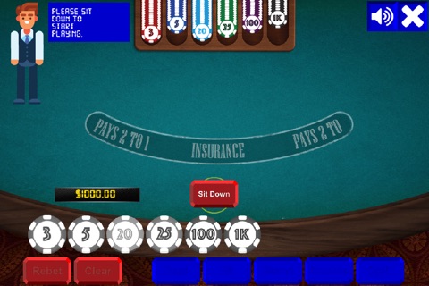 BlackJack, 21 screenshot 2