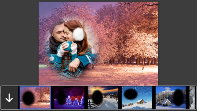 Winter Photo Frame - Amazing Picture Frames & Photo Editor(圖1)-速報App