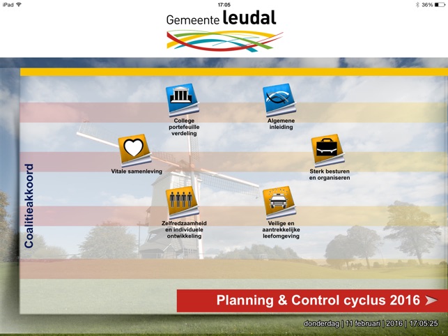 Begrotingsapp Gemeente Leudal 2016(圖2)-速報App