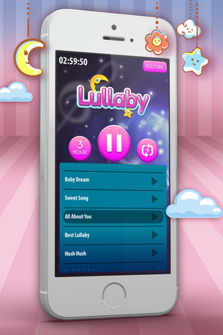 Baby Lullaby Music – Bedtime Lullabies, Sooth.ing Sound.s And Melodies To Calm Babies screenshot 2