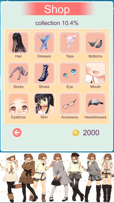 BEAUTY TEEN GIRL - CUTE ANIME BABY DRESS UP 1.01 IOS GAME GIẢI TRÍ BEAUTY TEEN GIRL - CUTE ANIME BABY DRESS UP 1.01 IOS