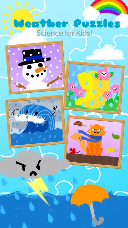 Weather Puzzles: Science for Kids - Education Edition