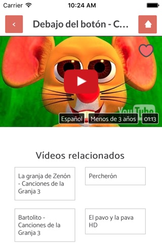 VideoKids - Vídeos para niños screenshot 2