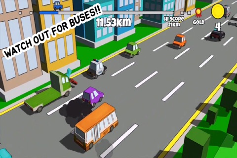 Crazy Road : Trouble Racer screenshot 4