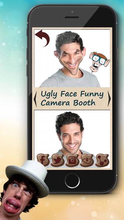 Ugly Face Funny Photo Montage Booth & Game - Uglify Yourself and Edit Pic.s with Sticker and Effect screenshot-3