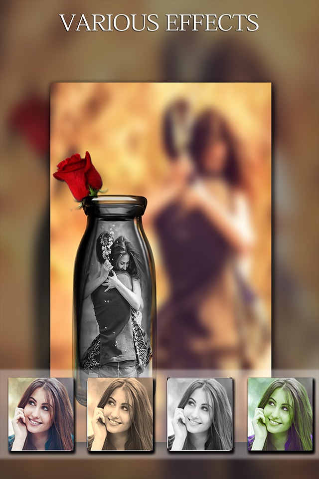 Couple Photo Editor - Lovely Valentine Effects For Beautiful Pip Collage screenshot 2