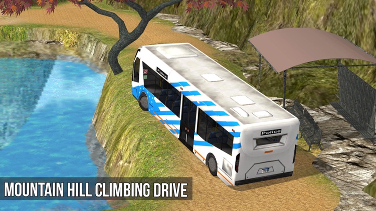 Police Bus Offroad Driver screenshot-4