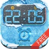 iClock – Frozen & Winter : Alarm Clock Wallpaper , Frames and Quotes Maker For Free