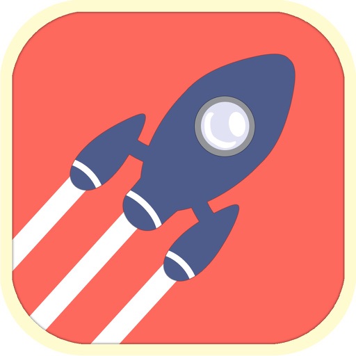 Doodle Spaceship Dash - Rocket Jumper Icon