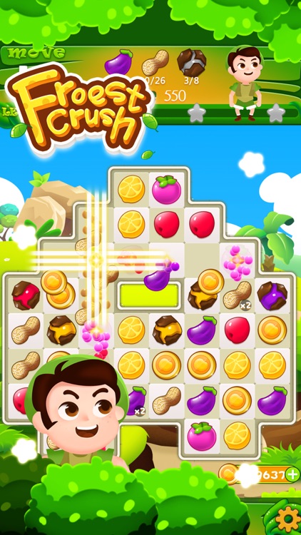Forest Crush-Best Fun Candy for Free 3 Match Games screenshot-4