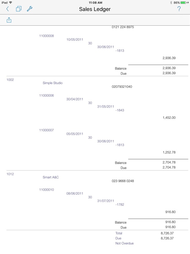 Standard Accounts - Invoicing(圖5)-速報App