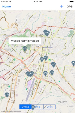Guatemala City Travel Map screenshot 2