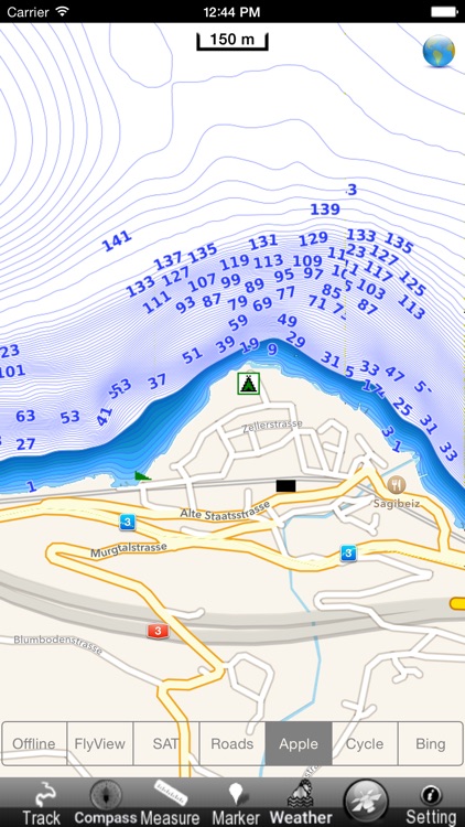 Lake : Walen HD - GPS Map Navigator screenshot-3