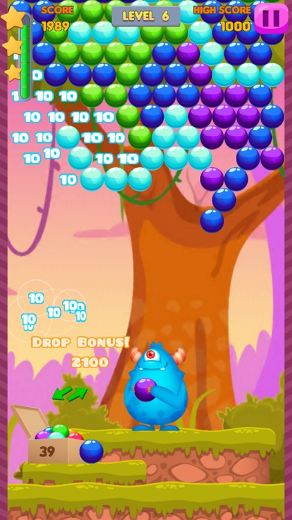 Bubble Shooter: Monster Quest screenshot-3