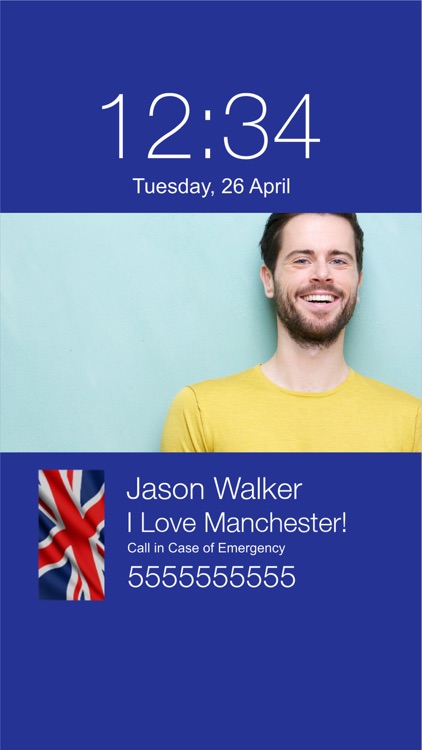 ELSA | Emergency Lock Screen Application screenshot-3