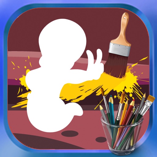 Kids Coloring Books Casper Games Edition icon